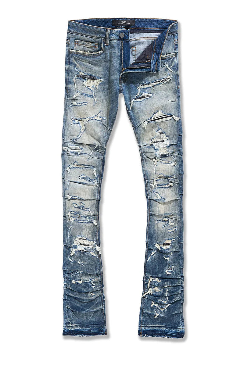 Jordan Craig Stacked Ripple Effect Denim