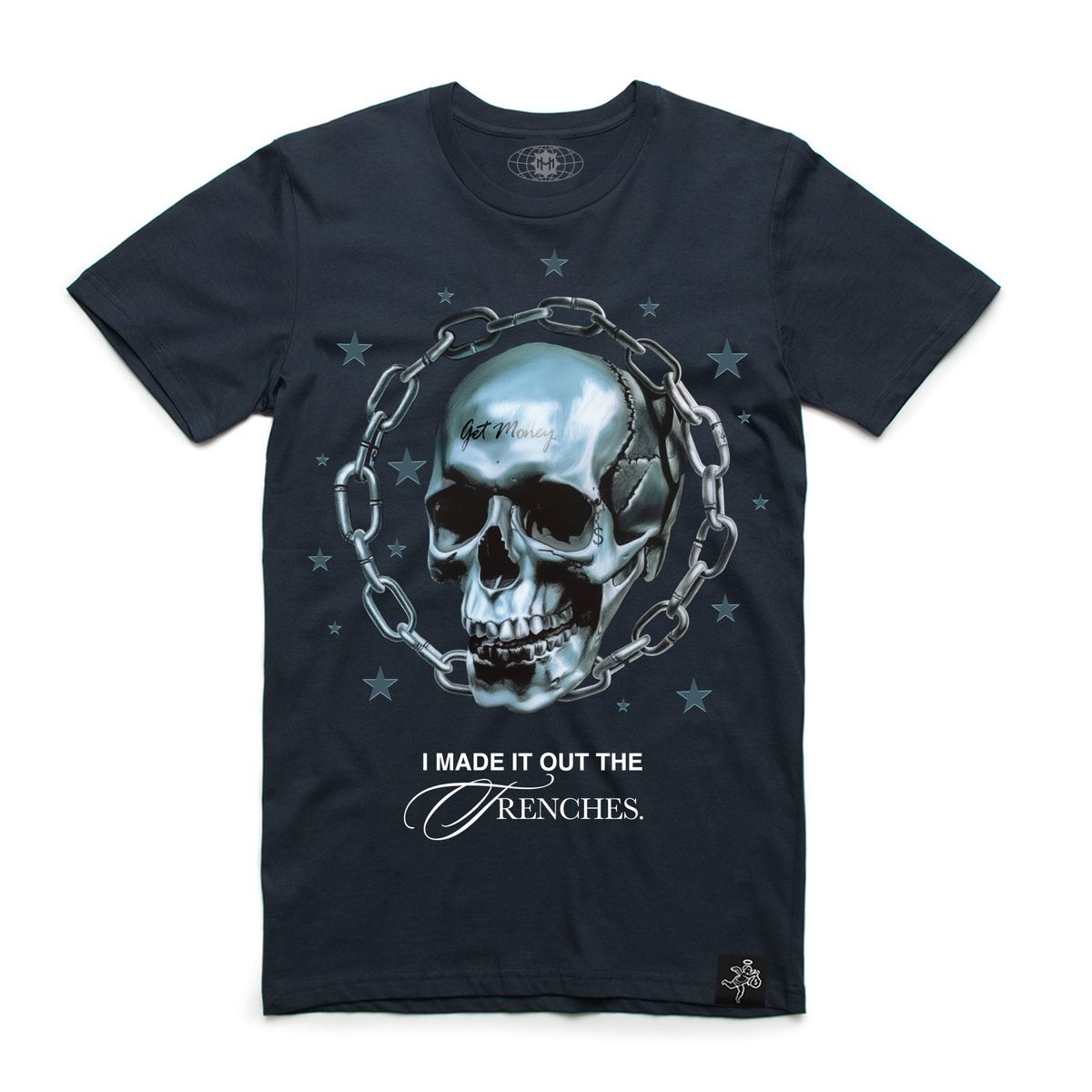 Chain Circle Skull Tee