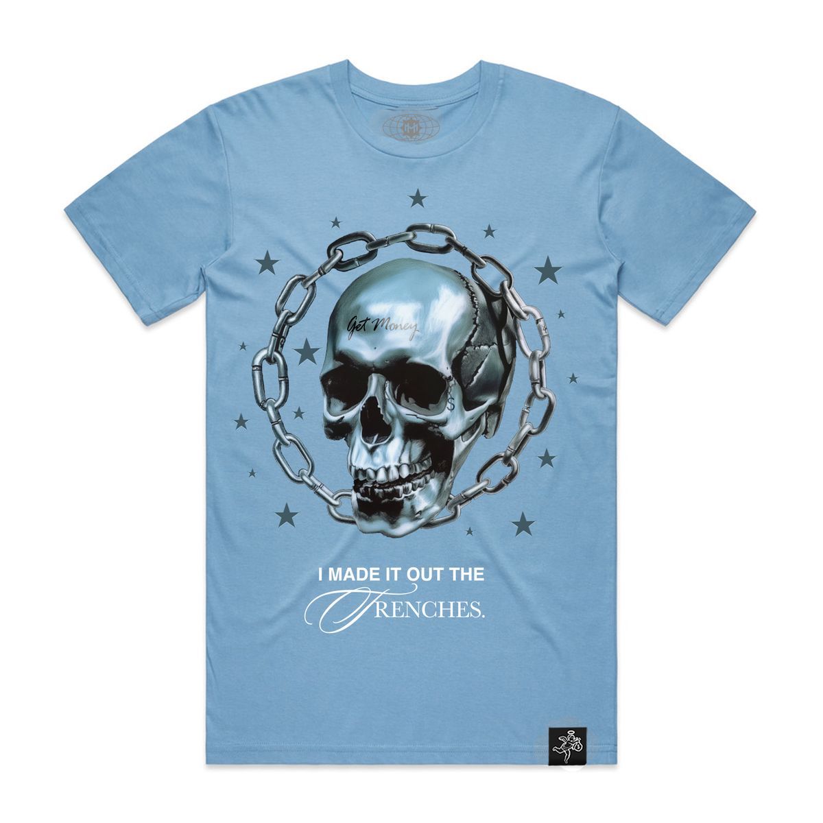 Chain Circle Skull Tee